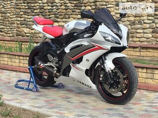 2012 Yamaha YZF-R6, белый, 650000 рублей, вид 3