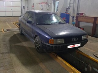 1990 Audi 80 IV (B3), синий, 110000 рублей, вид 2