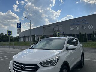 2016 Hyundai Santa Fe III Рестайлинг, белый, 2300000 рублей, вид 1