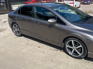 2011 Honda Civic VIII Рестайлинг, коричневый, 565000 рублей, вид 4