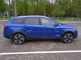 2021 Lada (ВАЗ) Vesta SW Cross I, синий, 1385000 рублей, вид 4