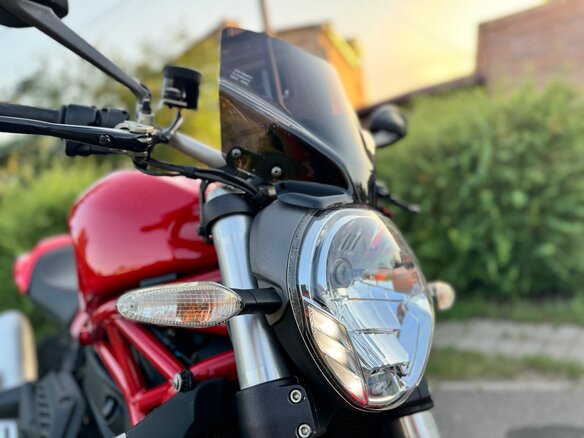 2015 Ducati Monster 1200, красный, 760000 рублей - вид 13