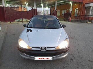 2004 Peugeot 206, серебристый, 255000 рублей, вид 3