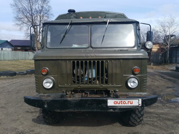 1996 ГАЗ 66, зелёный, 950000 рублей