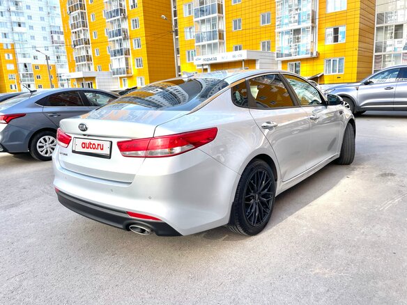 2017 Kia Optima IV, серебристый - вид 6