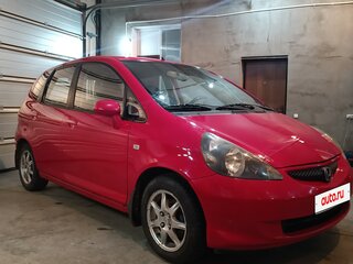 2007 Honda Jazz I Рестайлинг, красный, 560000 рублей, вид 2