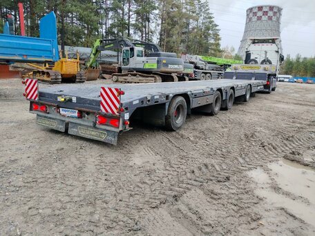 2024 Juterborg Низкорамный трал, серый, 3607500 рублей, вид 3