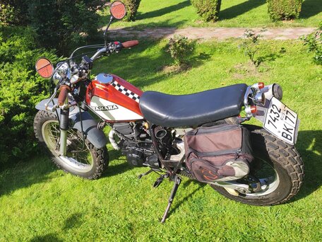 2003 Yamaha TW200, золотистый, 150000 рублей, вид 1