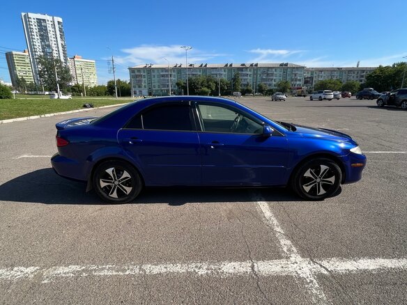 2003 Mazda 6 I (GG), синий, 550000 рублей - вид 2