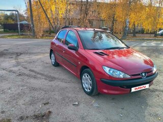 2007 Peugeot 206, красный, 410000 рублей, вид 1