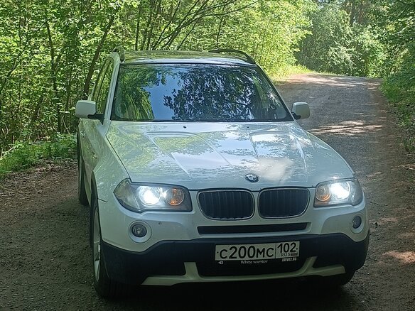 2007 BMW X3 20d I (E83) Рестайлинг, белый, 1500000 рублей - вид 1