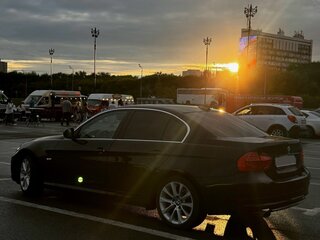 2012 BMW 3 серии 320i V (E90/E91/E92/E93) Рестайлинг, чёрный, 1120000 рублей, вид 5