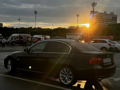 2012 BMW 3 серии 320i V (E90/E91/E92/E93) Рестайлинг, чёрный, 1120000 рублей, вид 5
