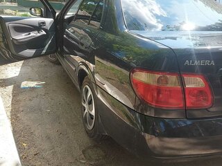 2005 Nissan Almera II (N16) Рестайлинг, чёрный, 250000 рублей, вид 3