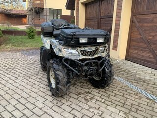 2012 Suzuki KingQuad 400, коричневый, 500000 рублей, вид 2