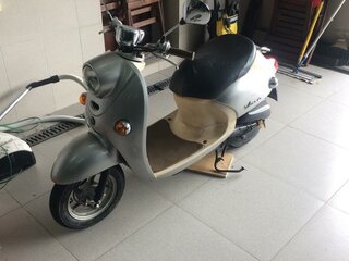 2008 Yamaha Vino 50, серый, 80000 рублей, вид 2