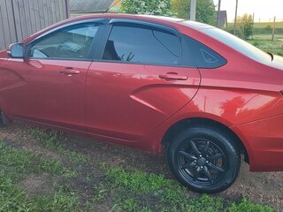 2017 Lada (ВАЗ) Vesta I, красный, 650000 рублей, вид 4