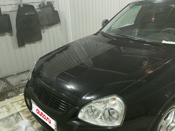 2010 Lada (ВАЗ) Priora I, чёрный, 400000 рублей - вид 7