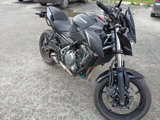 2017 Kawasaki Z 650, чёрный, 565000 рублей, вид 5
