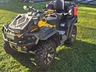 2013 BRP Can-Am Outlander X MR 1000R, жёлтый, 1250000 рублей, вид 3