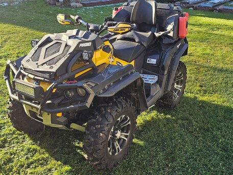 2013 BRP Can-Am Outlander X MR 1000R, жёлтый, 1250000 рублей, вид 3