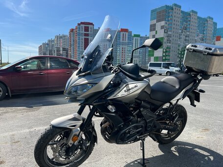 2017 Kawasaki Versys 650, бежевый, 700000 рублей, вид 5