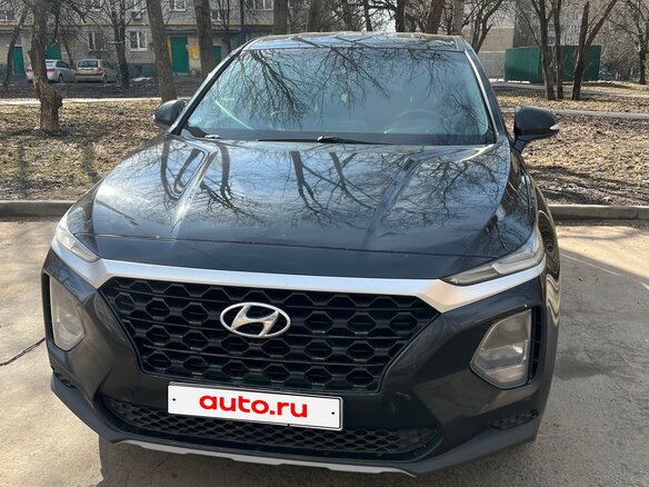 2018 Hyundai Santa Fe IV, чёрный, 2901000 рублей - вид 1