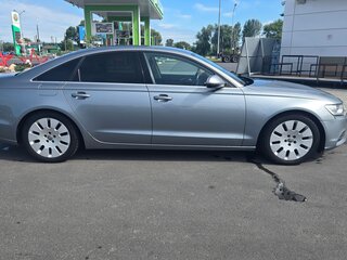 2012 Audi A6 IV (C7), серебристый, 1350000 рублей, вид 3