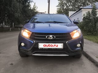 2021 Lada (ВАЗ) Vesta SW Cross I, синий, 1250000 рублей, вид 1
