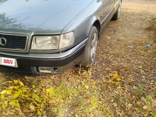 1991 Audi 100 IV (C4), серебристый, 400000 рублей, вид 1