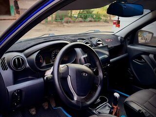2018 Lada (ВАЗ) Granta I, синий, 600000 рублей, вид 5