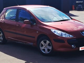 2006 Peugeot 307 I Рестайлинг, красный, 300000 рублей, вид 3