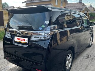 2019 Toyota Vellfire II Рестайлинг, чёрный, 3499000 рублей, вид 4