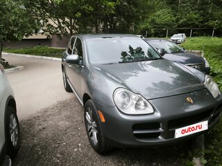 2004 Porsche Cayenne I (955), серый, 1100000 рублей, вид 3