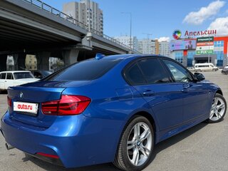 2017 BMW 3 серии 320i xDrive VI (F3x) Рестайлинг, синий, 2799000 рублей, вид 4