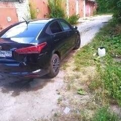 2021 Hyundai Solaris II Рестайлинг, чёрный, 1700000 рублей, вид 4