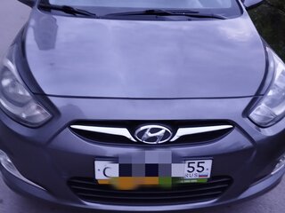 2012 Hyundai Solaris I, серый, 900000 рублей, вид 1