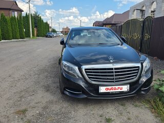 2015 Mercedes-Benz S-Класс 400 Long VI (W222, C217), чёрный, 2600000 рублей, вид 2