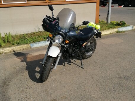 2018 Motoland XV250, чёрный, 165000 рублей, вид 4