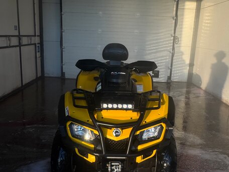 2012 BRP Can-Am Outlander 500, жёлтый, 700000 рублей, вид 1
