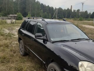 2003 Hyundai Santa Fe I, чёрный, 320000 рублей, вид 2
