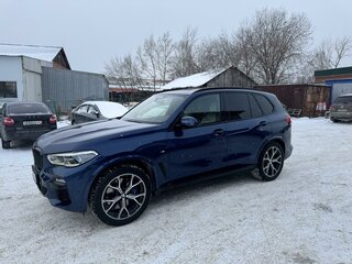 2018 BMW X5 40i IV (G05/G18), синий, 7000000 рублей, вид 5