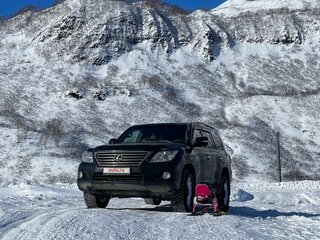 2008 Lexus LX 570 III, чёрный, 3200000 рублей, вид 2