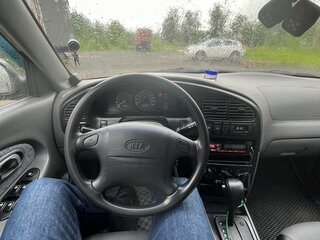 2007 Kia Spectra I Рестайлинг 2, чёрный, 450000 рублей, вид 4