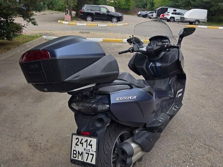 2018 BMW C 650 GT, синий, 749000 рублей, вид 4