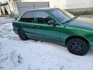 1995 Hyundai Accent I, зелёный, 220000 рублей, вид 4