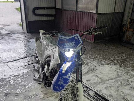 2024 Motoland Enduro 300, синий, 150000 рублей, вид 3