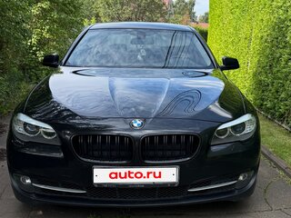 2012 BMW 5 серии 528i xDrive VI (F10/F11/F07), чёрный, 2100000 рублей, вид 2