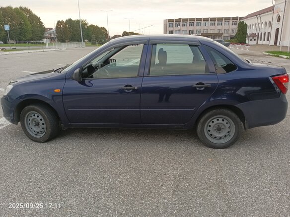 2014 Lada (ВАЗ) Granta I, синий, 395000 рублей - вид 10