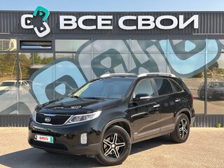 2013 Kia Sorento II Рестайлинг, чёрный, 1665000 рублей, вид 1